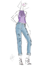 Load image into Gallery viewer, ANGIE BOYFRIEND JEANS UNISEX
